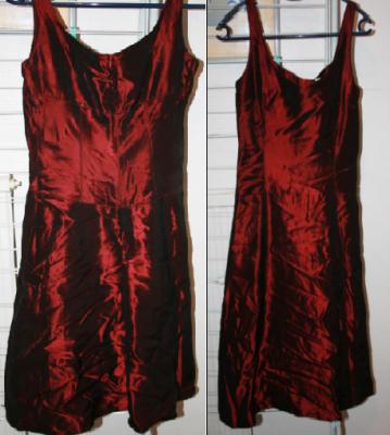 Robe bordeau